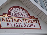 Hayters Store Sign