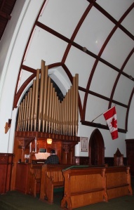 Dr. Richard Heinzle, organist and music director of Trivitt Memorial Anglican Church, hosts a lunchtime concert every Friday through Lent.